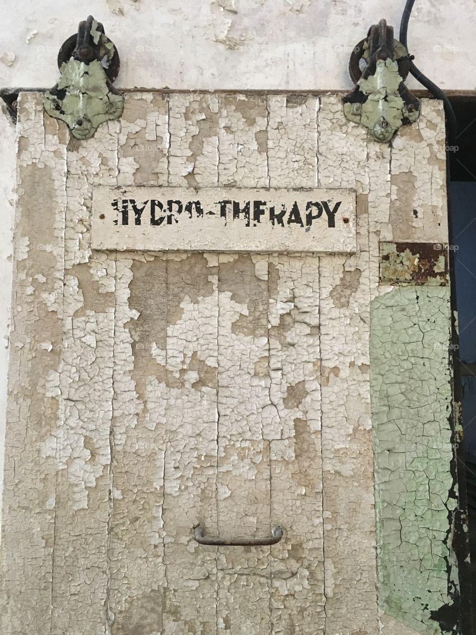 Abandon Door Eastern State Penitentiary 