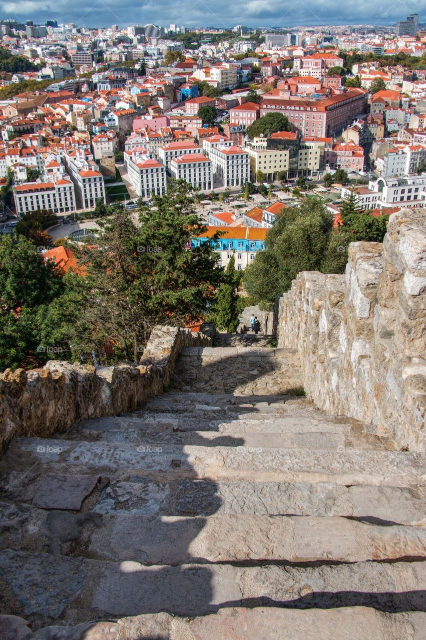 Lisbon skyline 