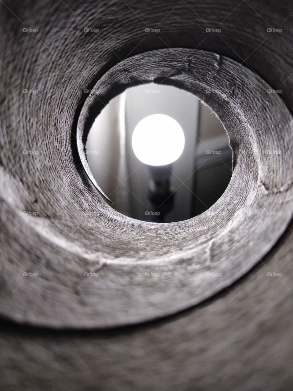 the light through the tunnel