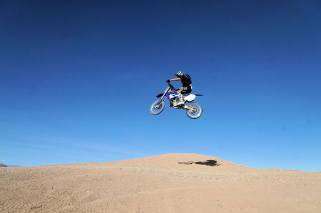 Dirt bike jump 
