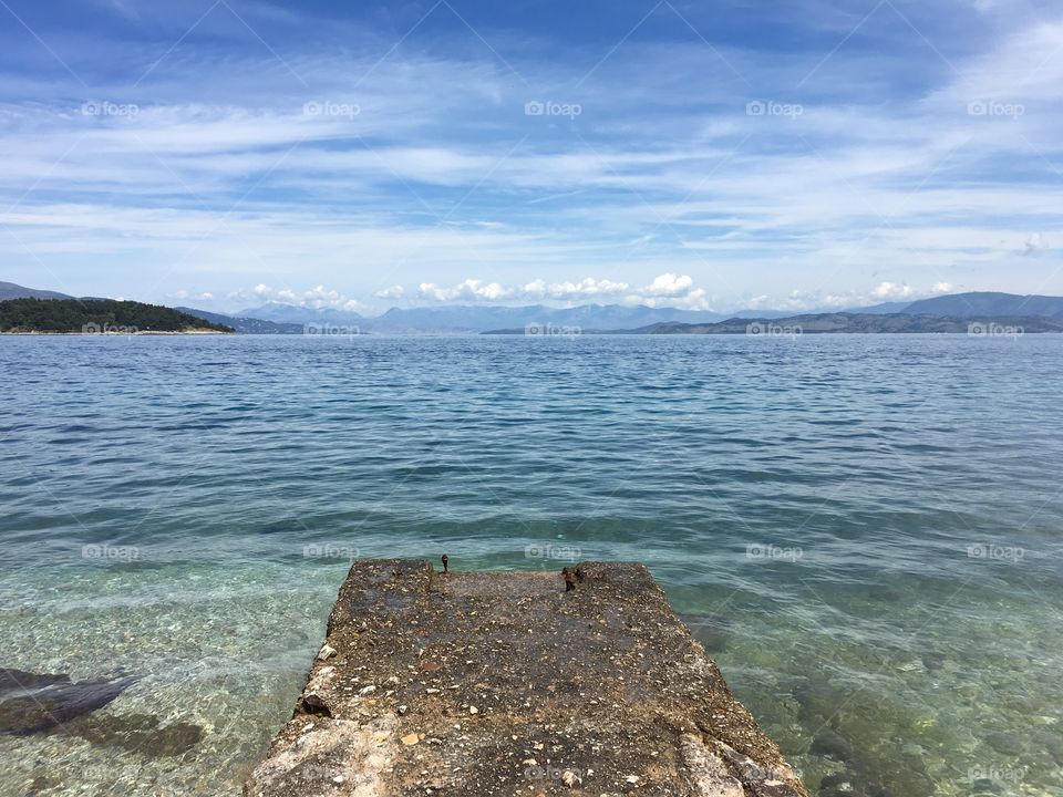 Seaside panoramic