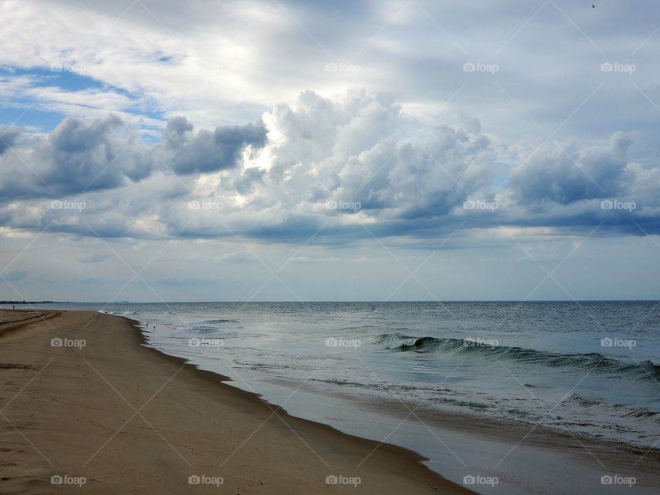 Clouds over the Atlantic