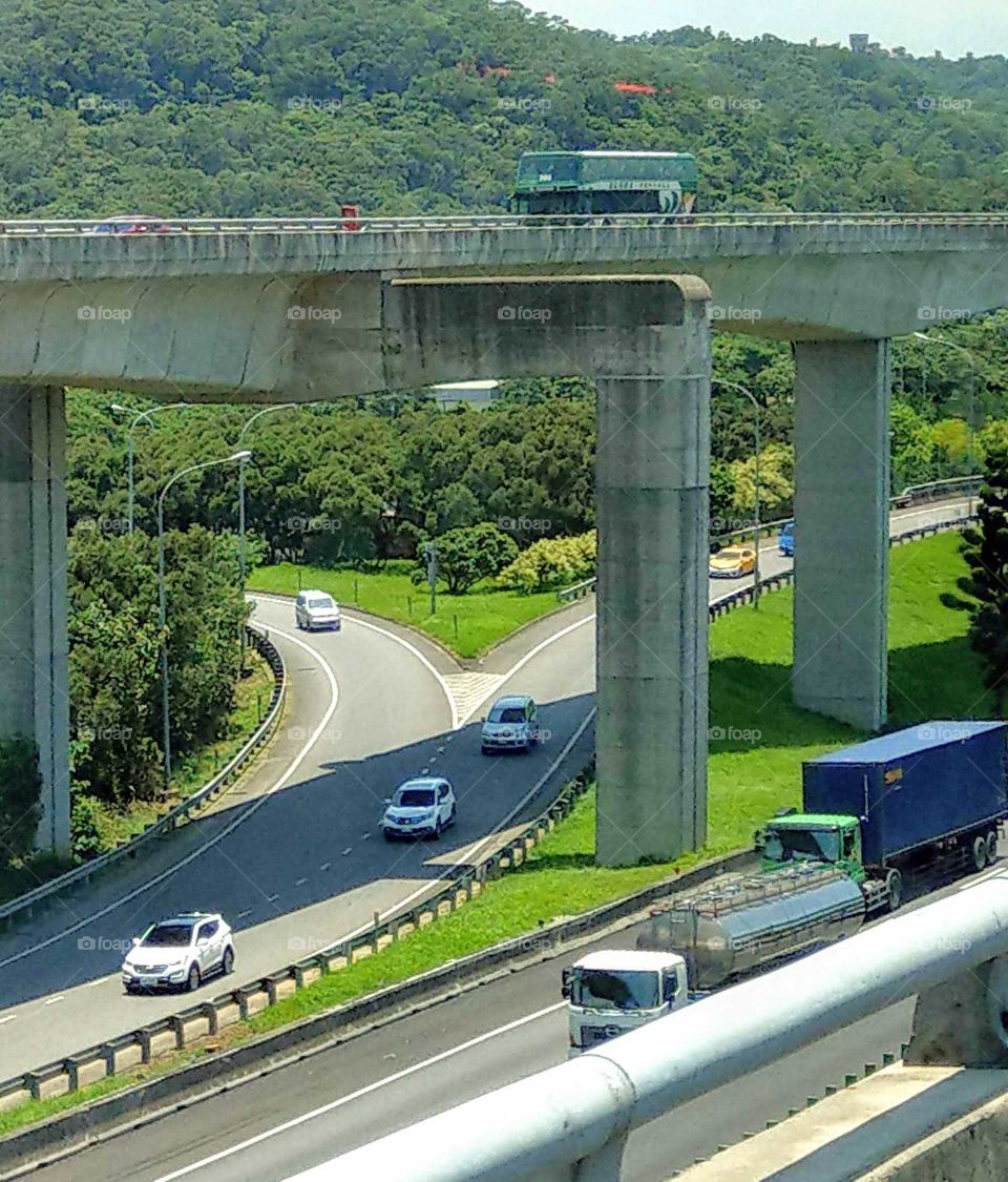 From A to B: freeway interchange let us on or get off freeway, and go to a place we want, is important to transportation system.