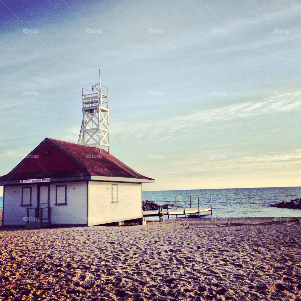 Lighthouse at the beaches