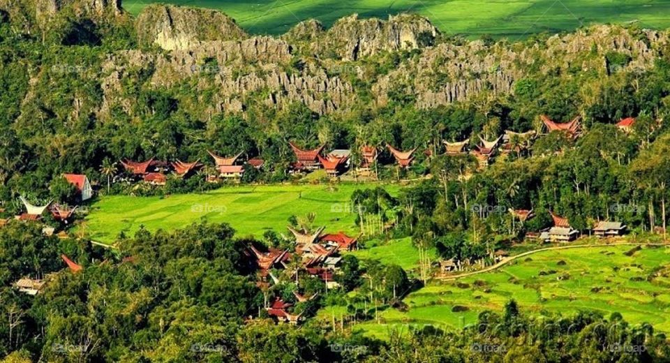 amazing village in Kalambuan Toraja