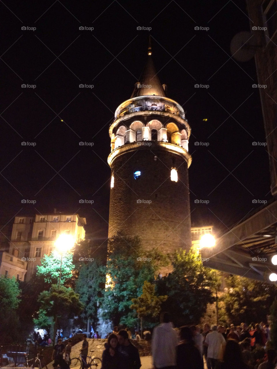 night lights tower turkey by nelson.aponte