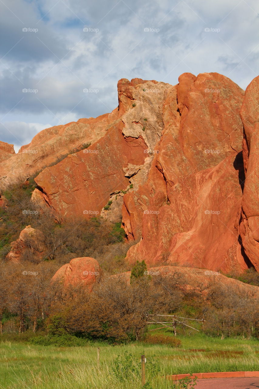 Rock formations, Colorado