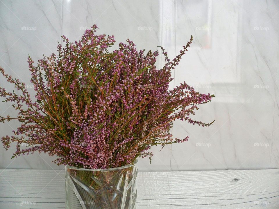 bouquet in a vase