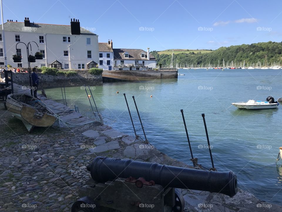 Another photo highlighting the glorious weather conditions that were enjoyed at the very picturesque Dartmouth Castle.