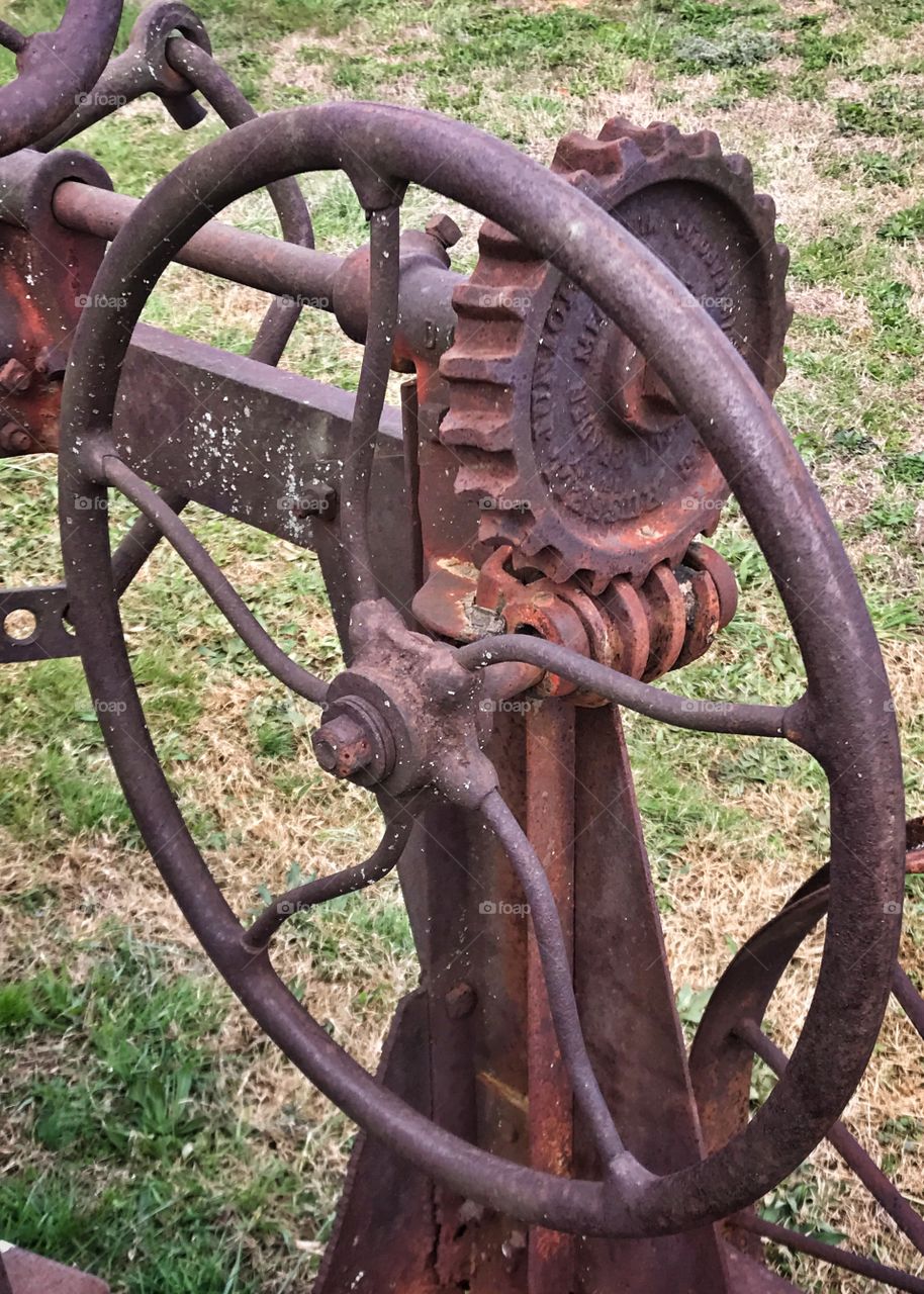 Old farm equipment 