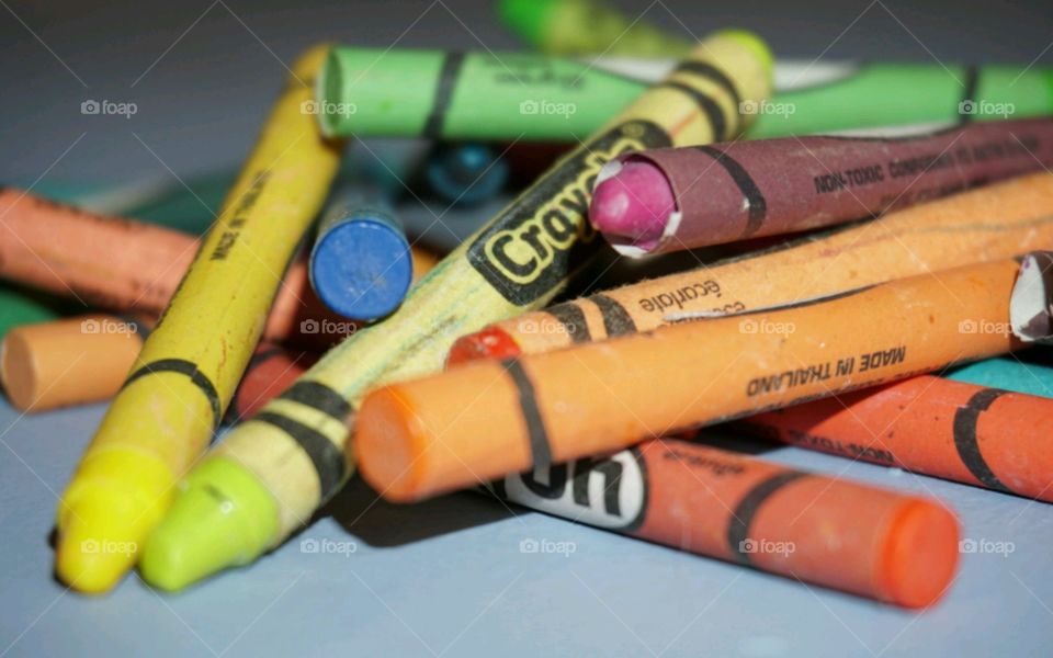 Crayons - Colorful