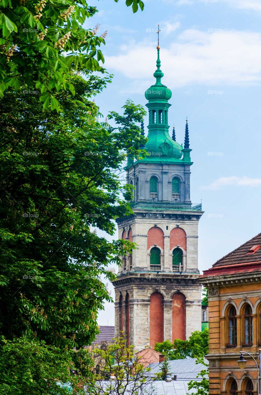 Lviv city architecture