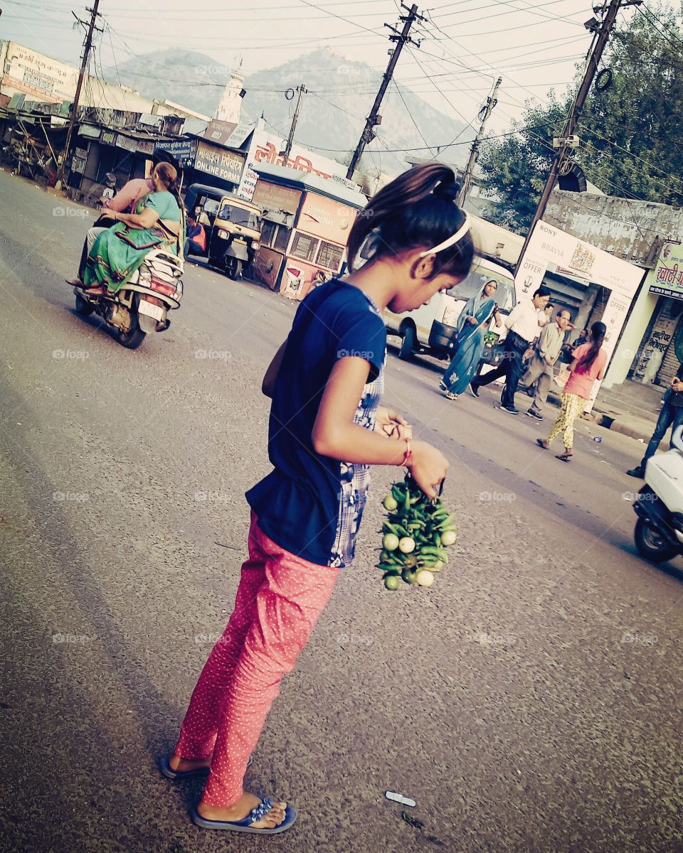 girl stands for selling enchantment !!!