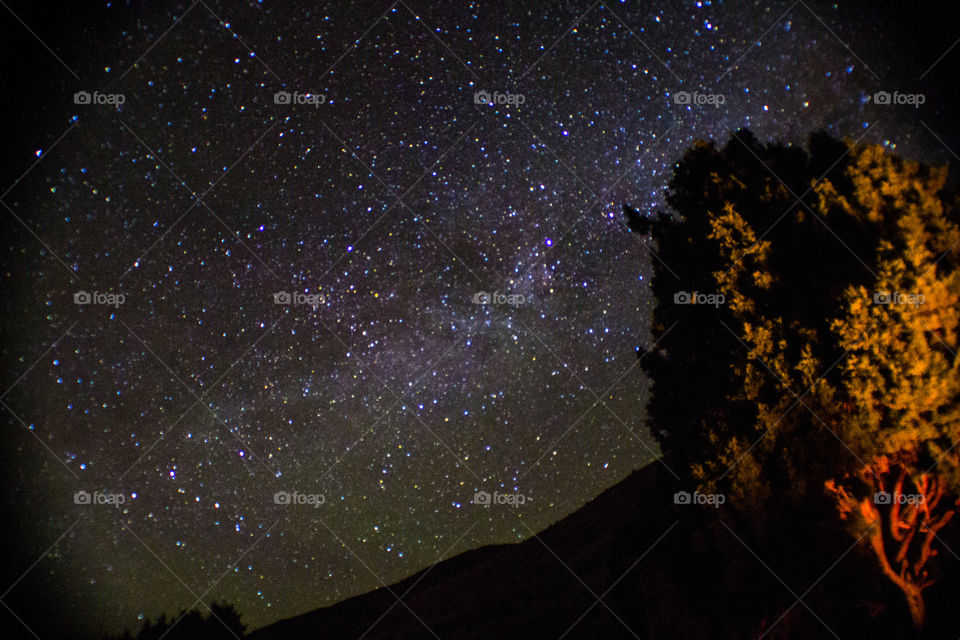 milky way.. the stars over Bear Lake.