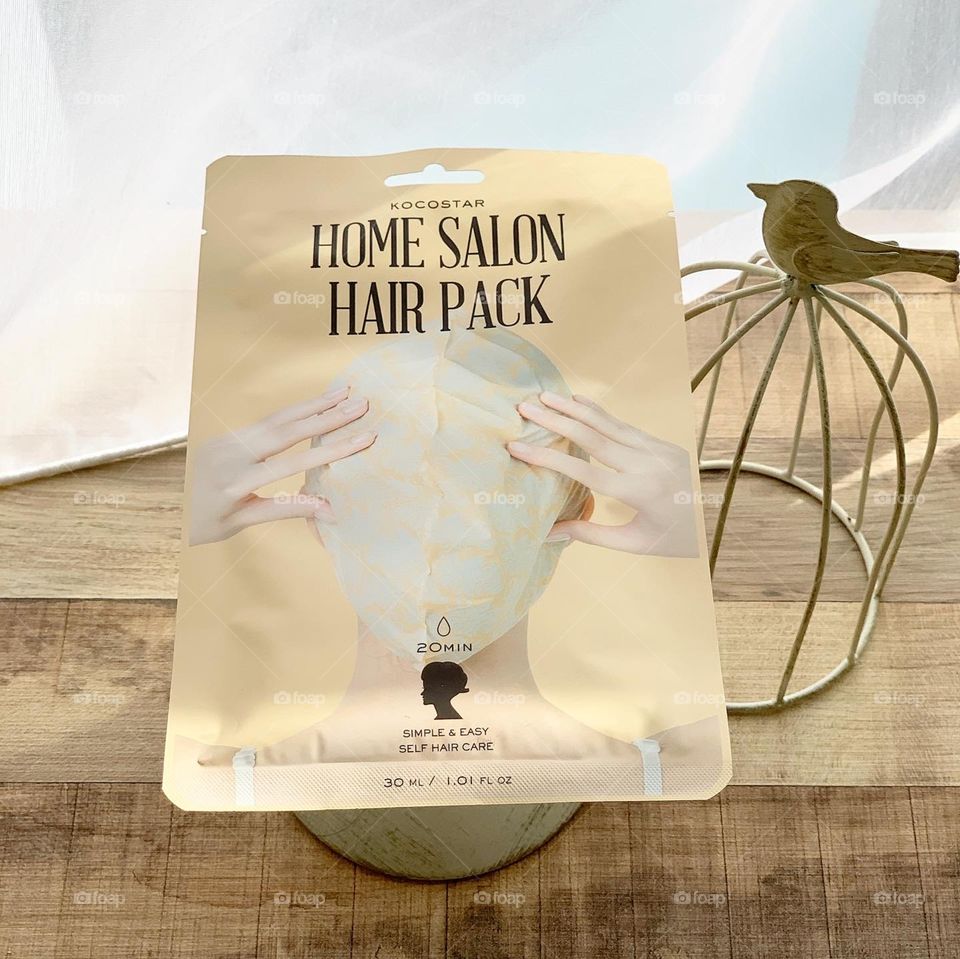 Home salon hair pack masks by kocostar for self care and self love indulgence 
