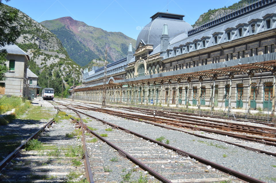 Canfranc Abandoned Railway Station