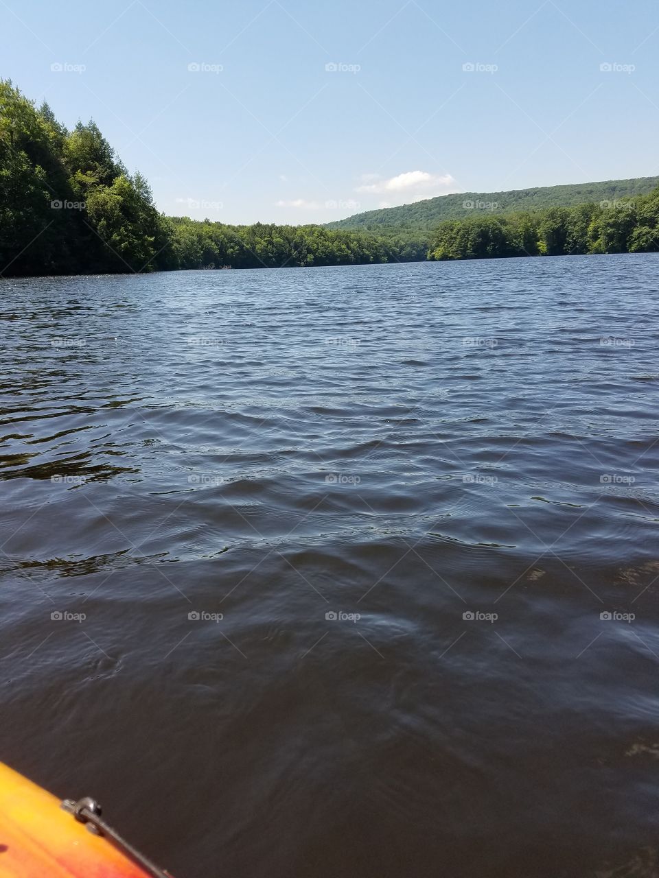 kayaking in deep wTer