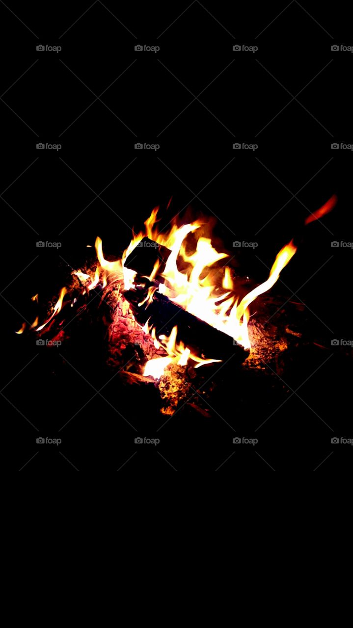 Flame, Hot, Bonfire, Heat, Burn