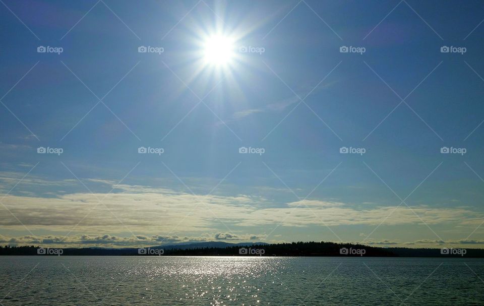 sunshine at the lake