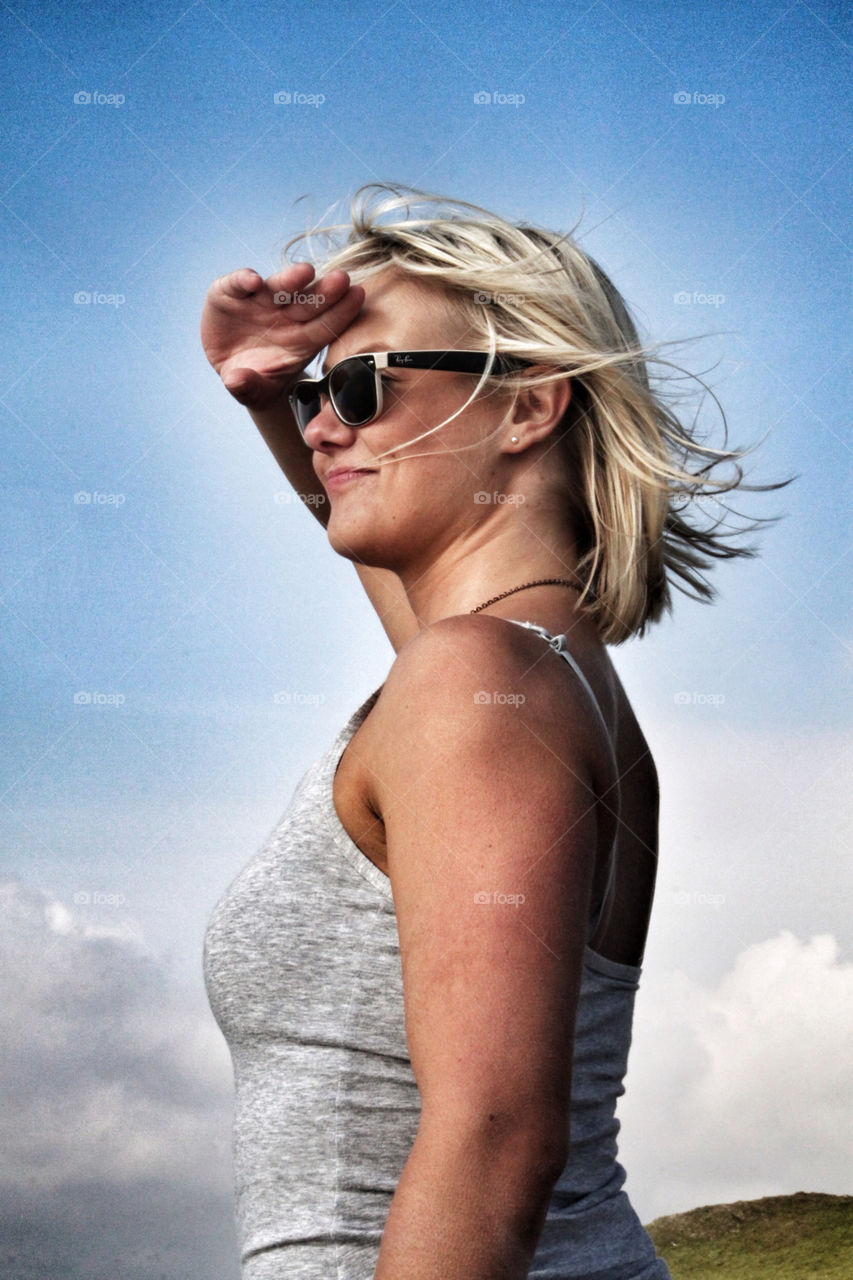 smile sunglasses cute beautiful by geebee