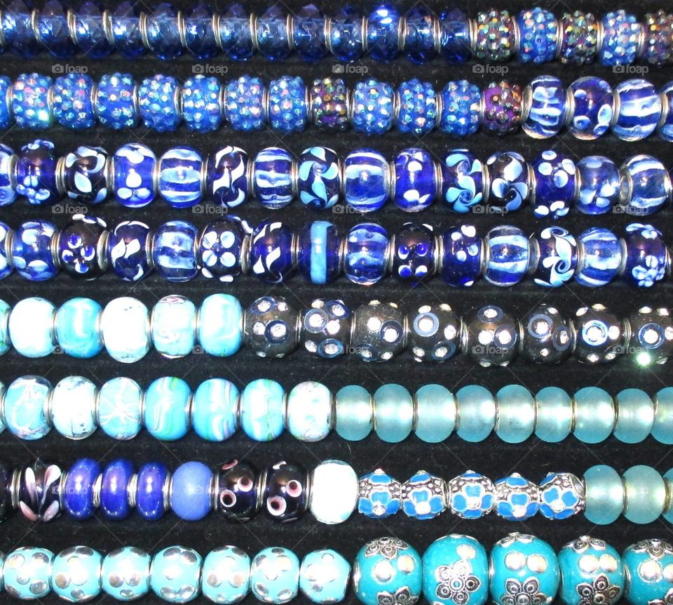 Blue Beads