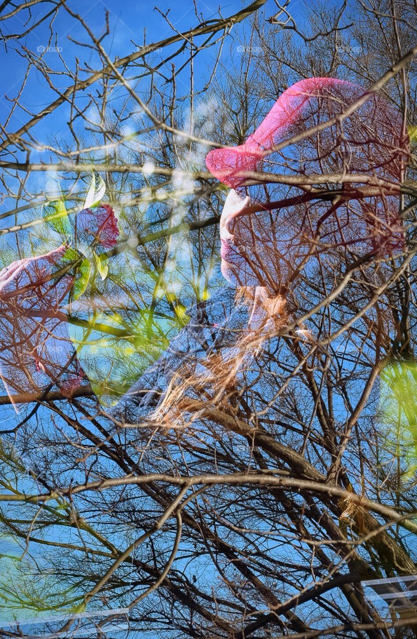 double exposure on camera