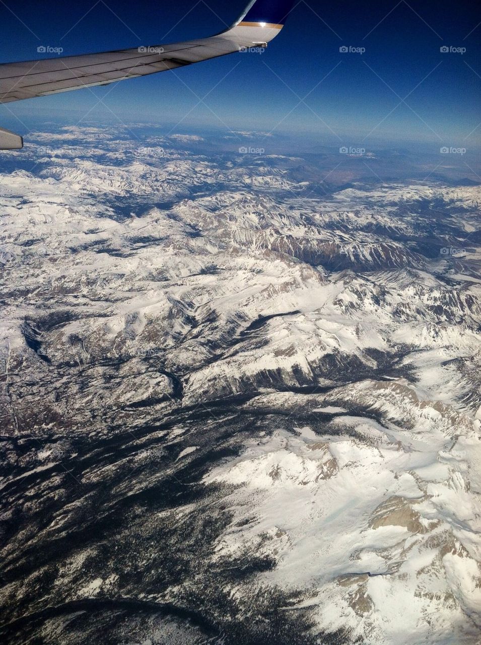 Flight Over Mountains
