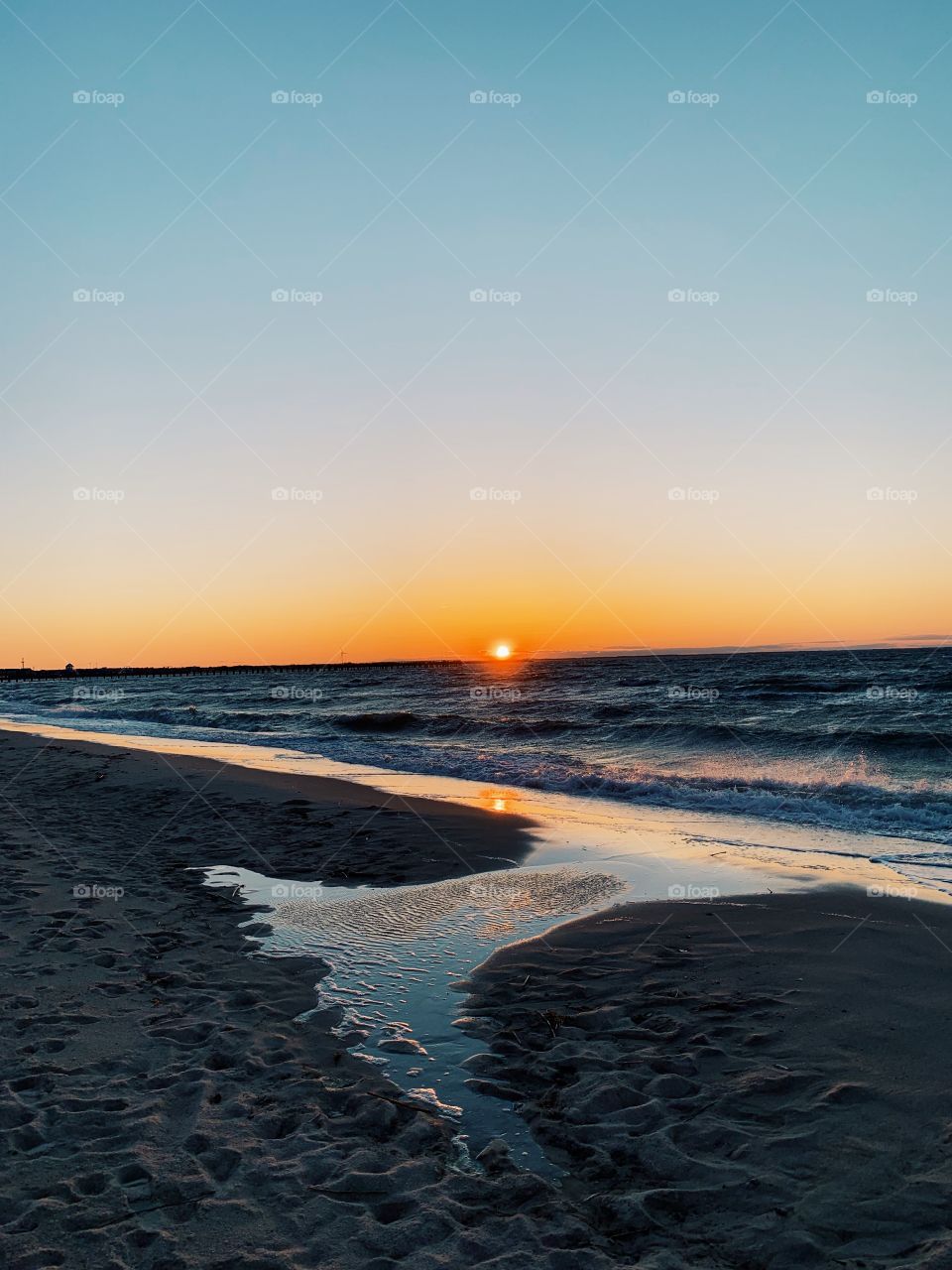 Beach sunsets 