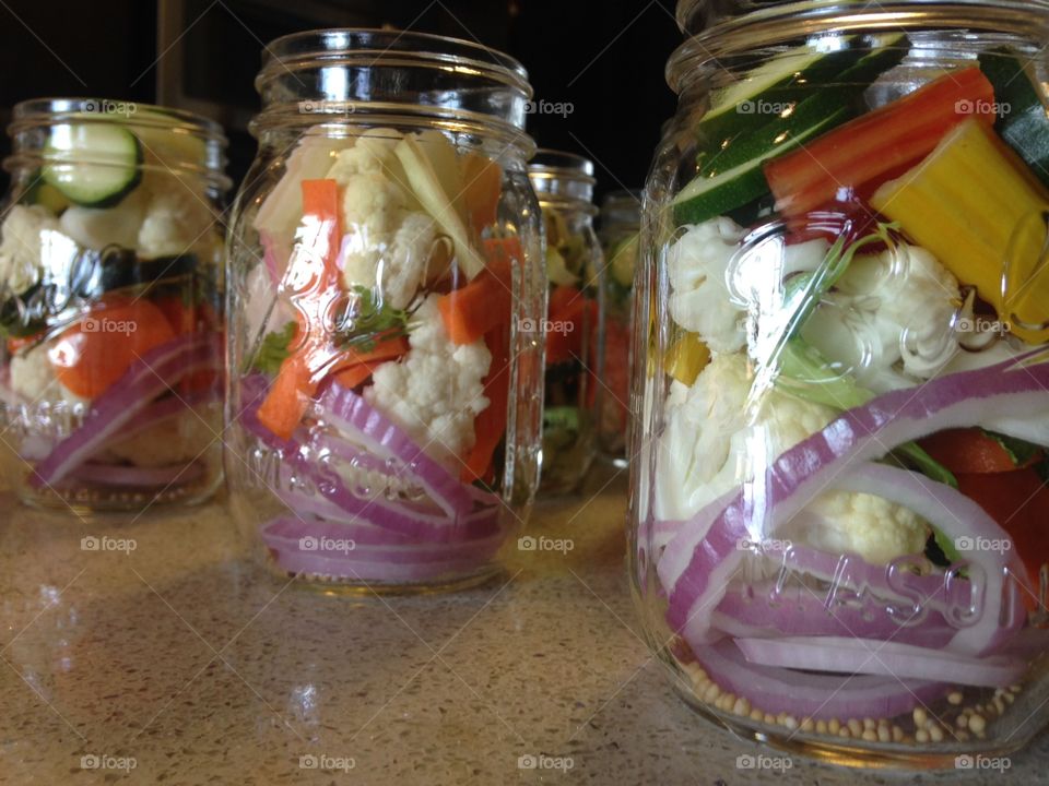 Pickles. Pickling summer produce