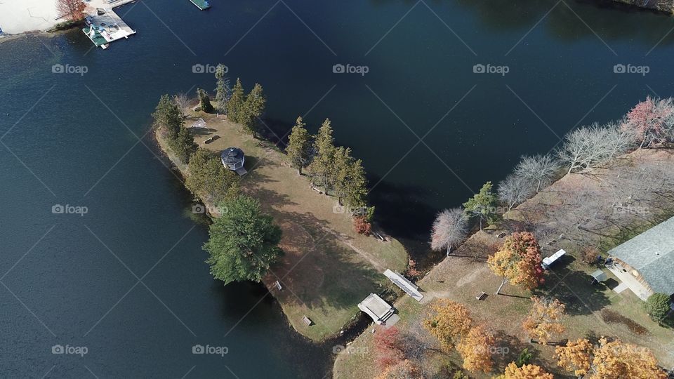 Above Horseshoe Lake in the Fall