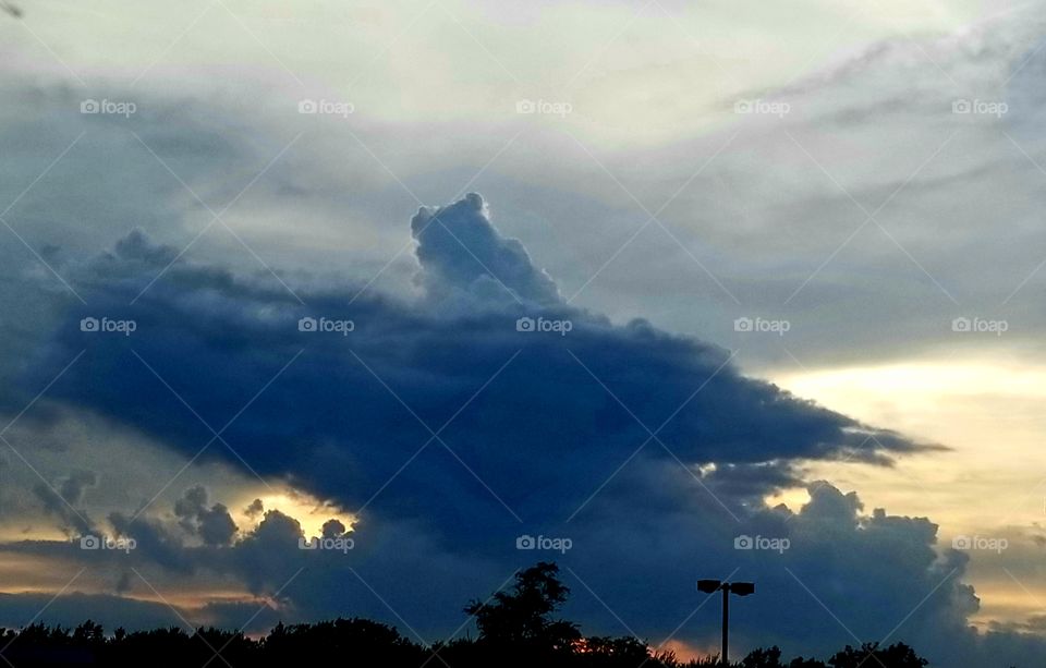 It's a Pooh Bear riding that cloud!?