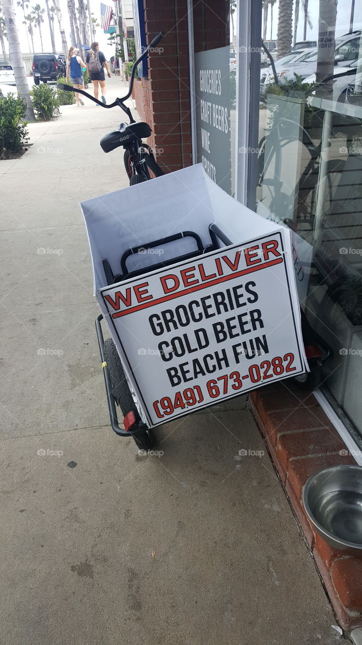 Deliver beach fun