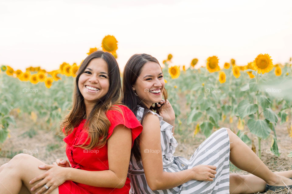 Happy girls