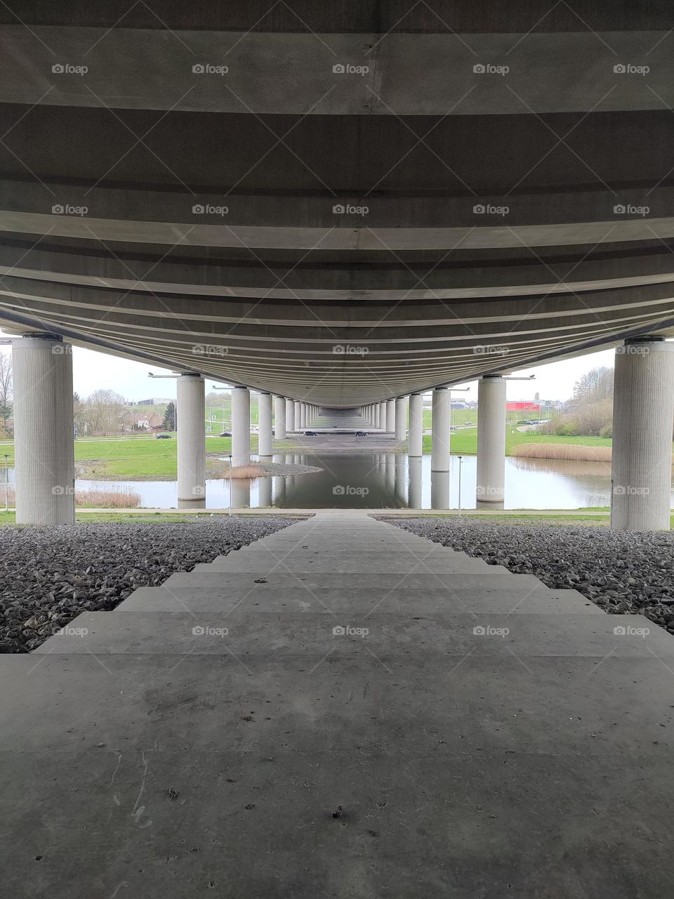 Below the Canal Bridge