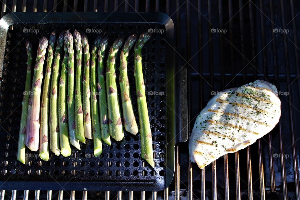 asparagus from our garden