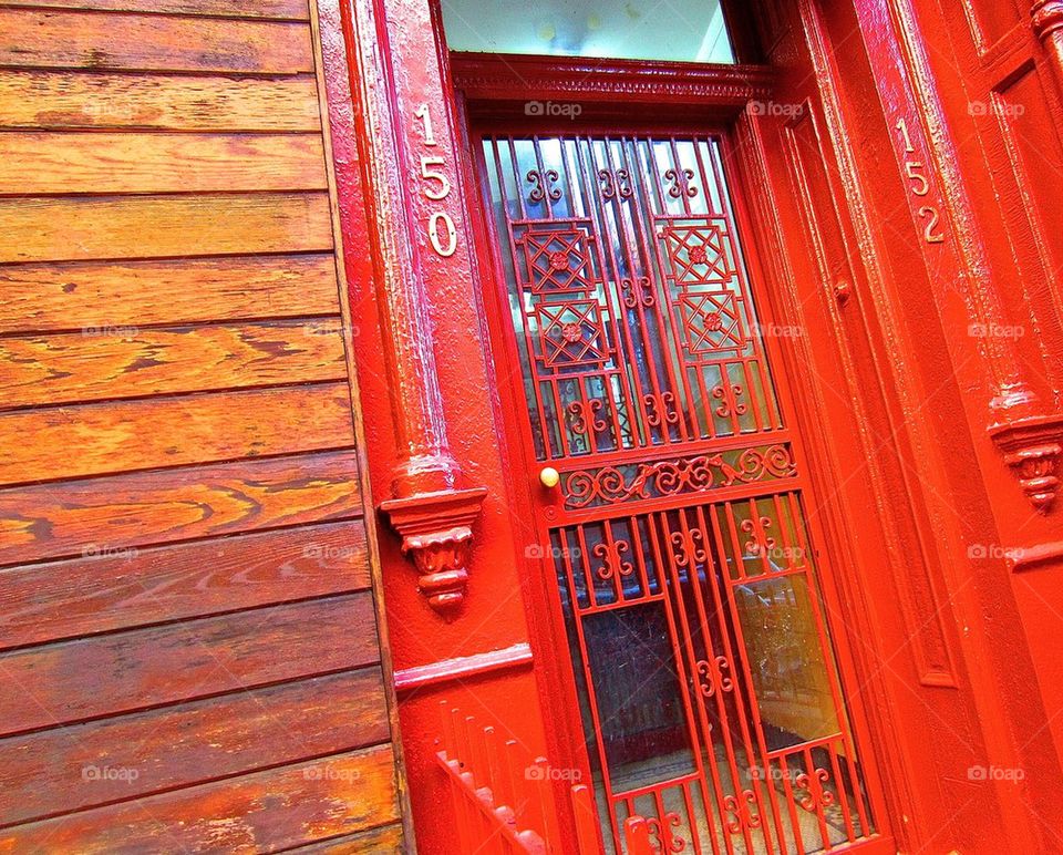 Chinatown Temple doorway
