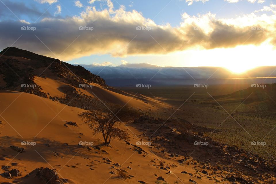 Sunrise in Morocco