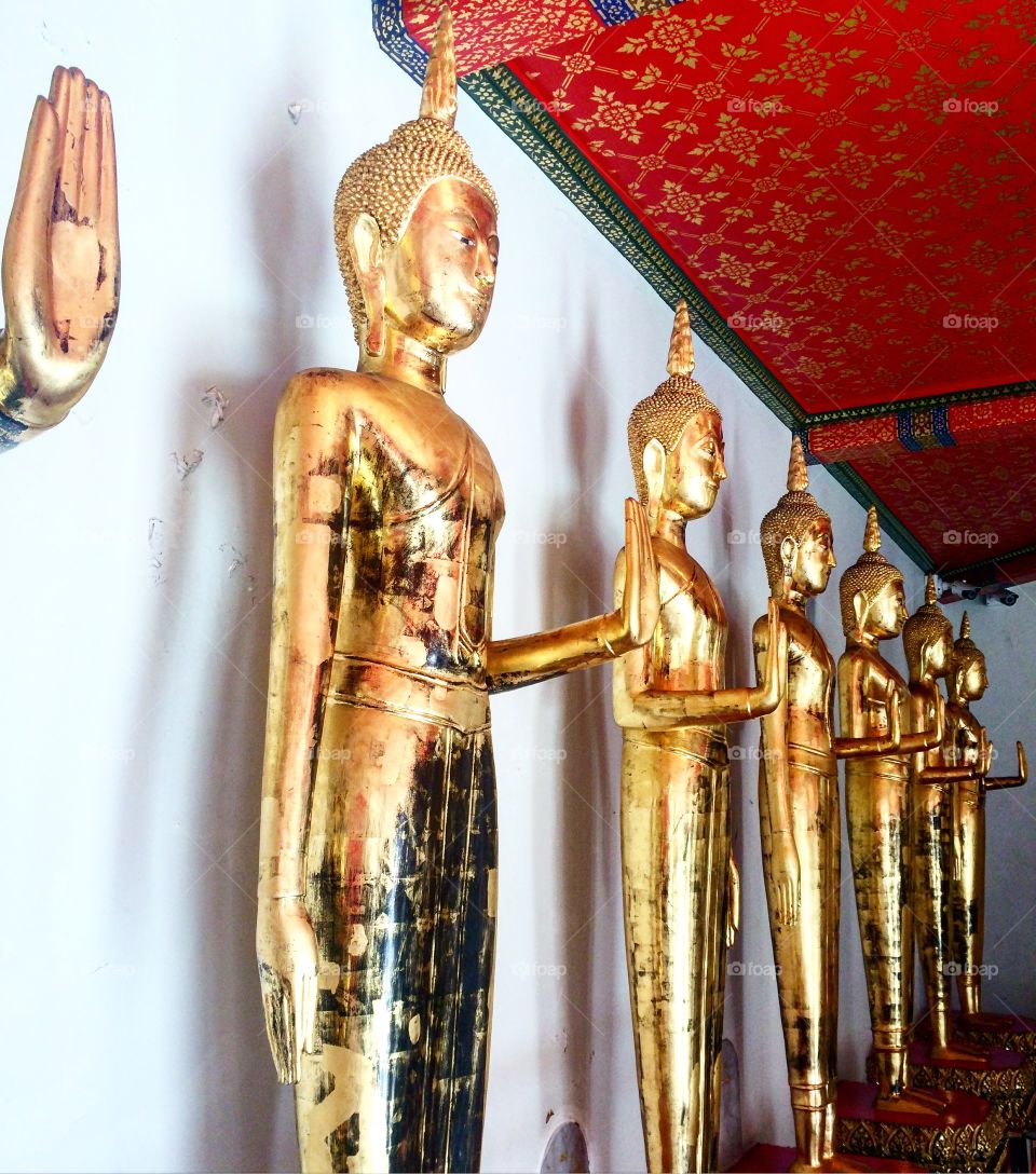 Gold, Religion, No Person, Sculpture, Travel