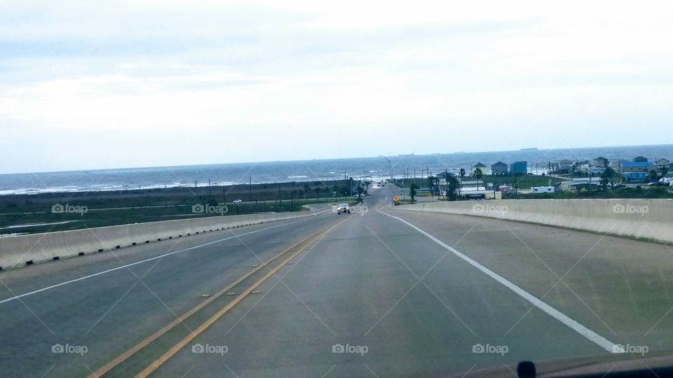 Highway to the beach