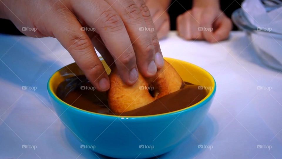 Donut and Chocolate