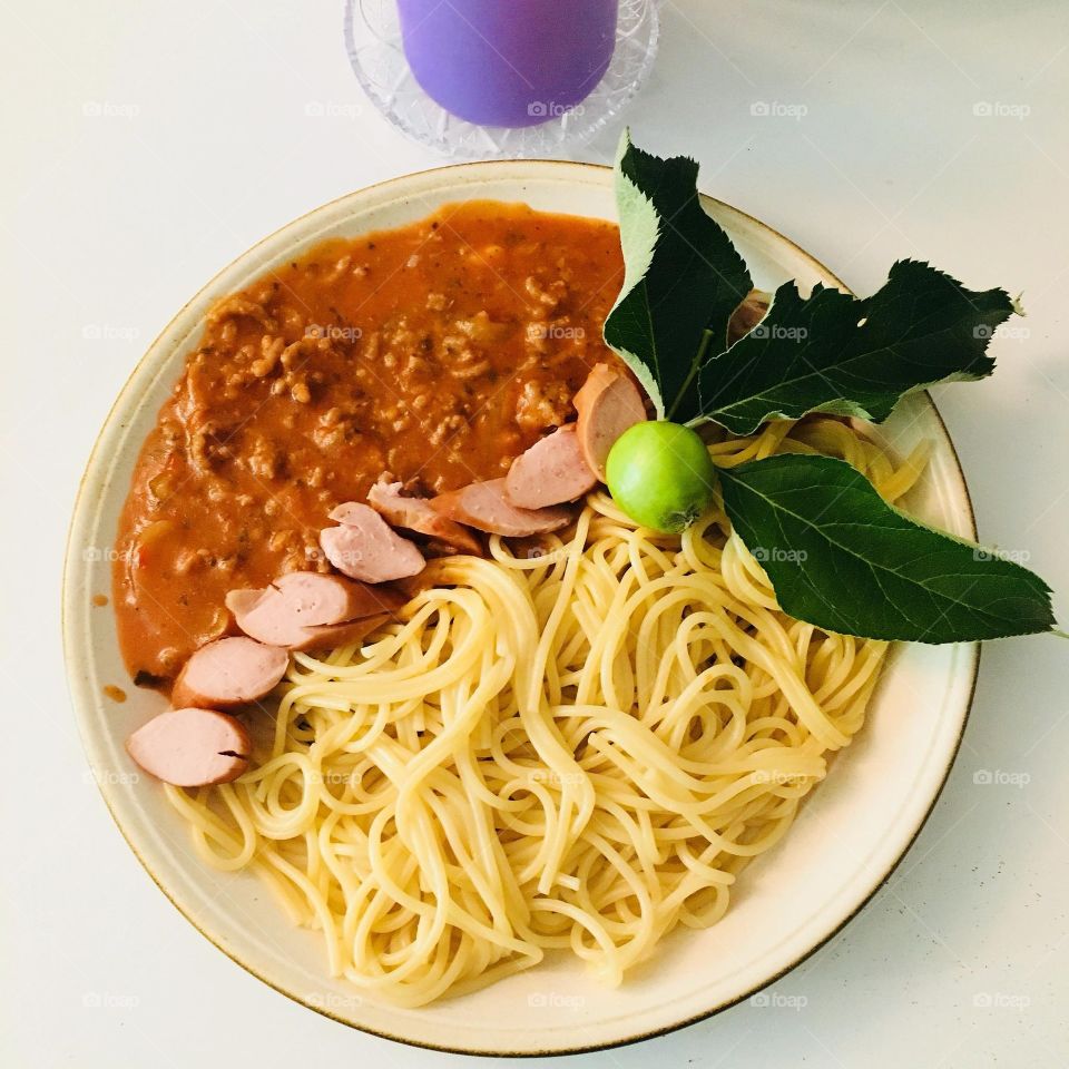 My own version of spaghetti bolognese, tasty and super healthy for family and happy tummy.