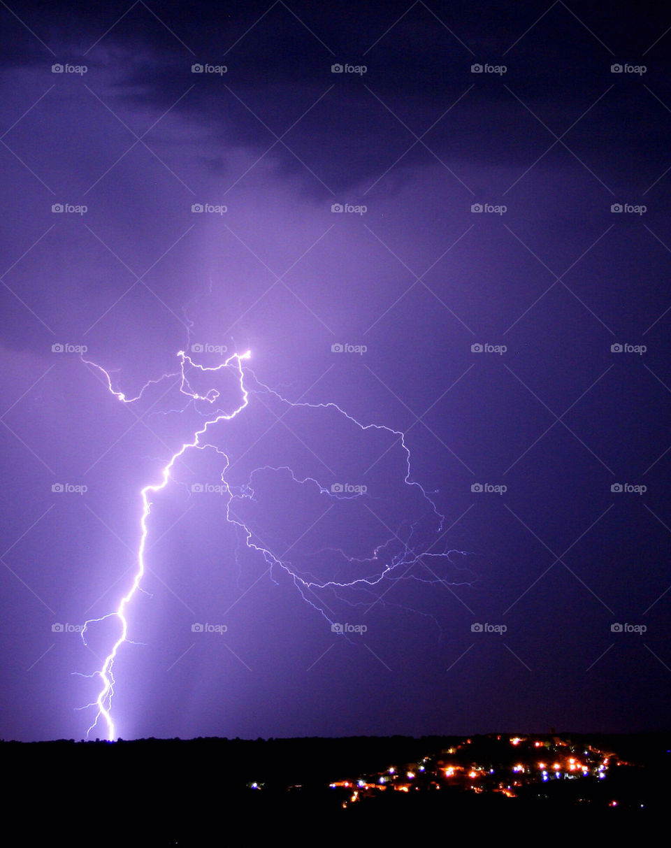 night storm france lightning by simonfox