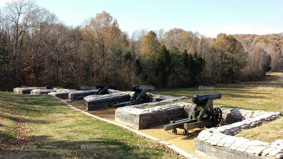 Cannons of Fort Donelson