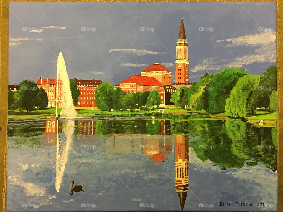 Town hall & opera house in Kiel