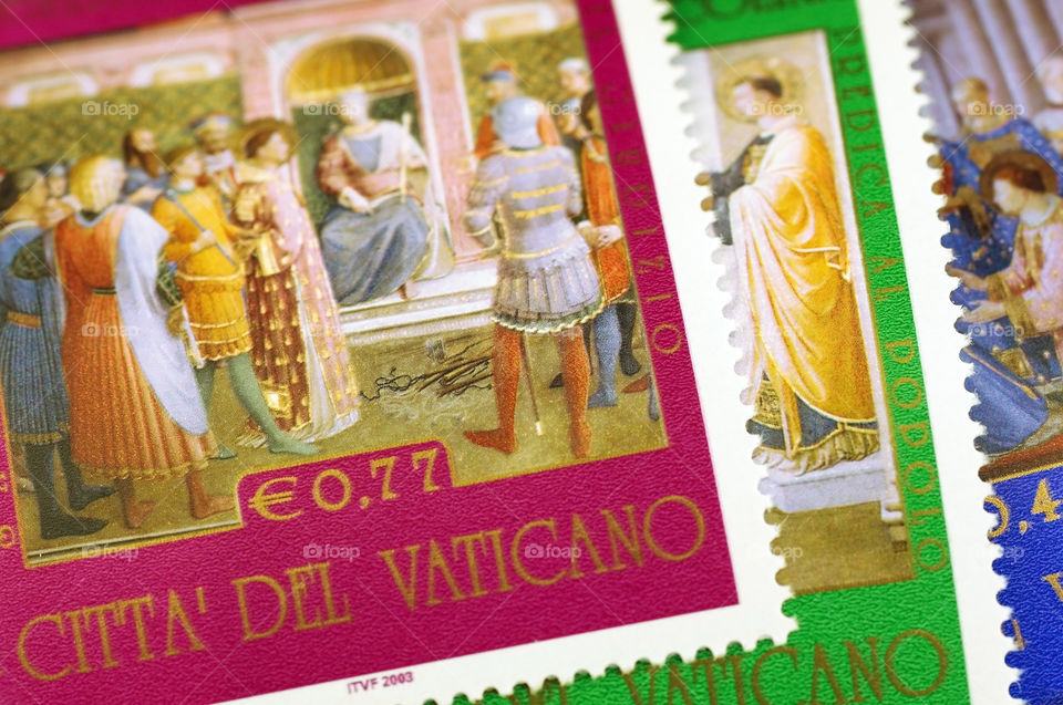 Stamps From the Vatican 