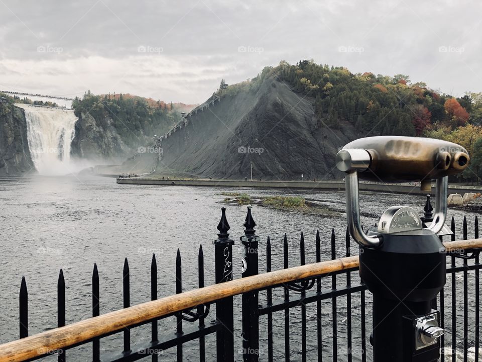 Scenic Waterfall View