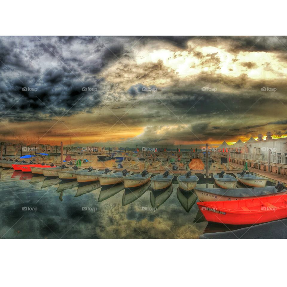 Never-ending Boats . Belmar Marina, NJ 