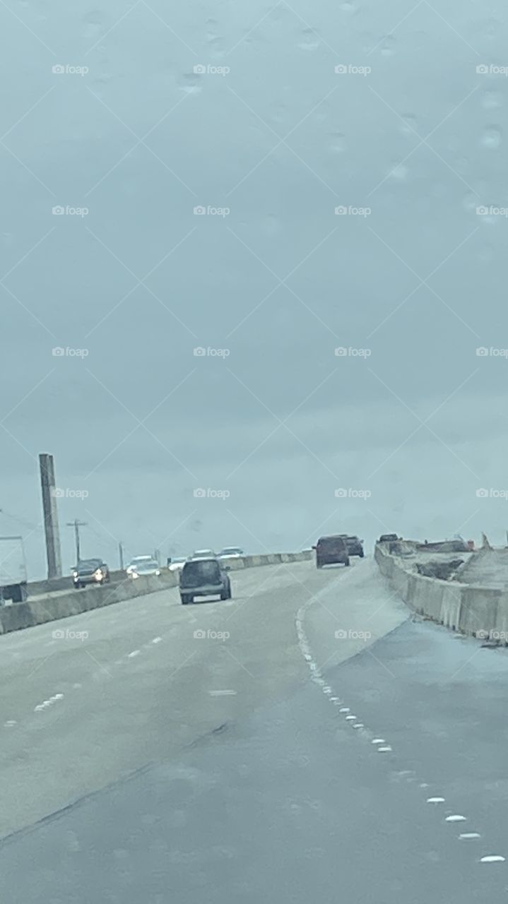 Jumping up I45 South To Galveston to the Doctor for Follow Up Visit. 