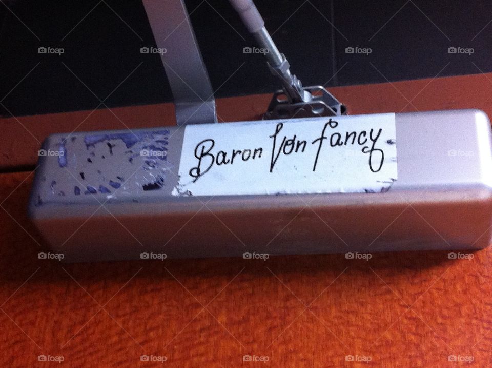 Baron Von fancy