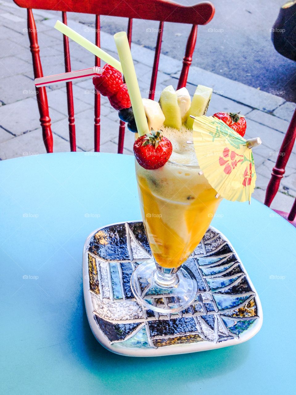 tropical milkshake